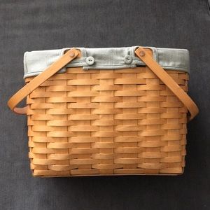Longaberger magazine basket